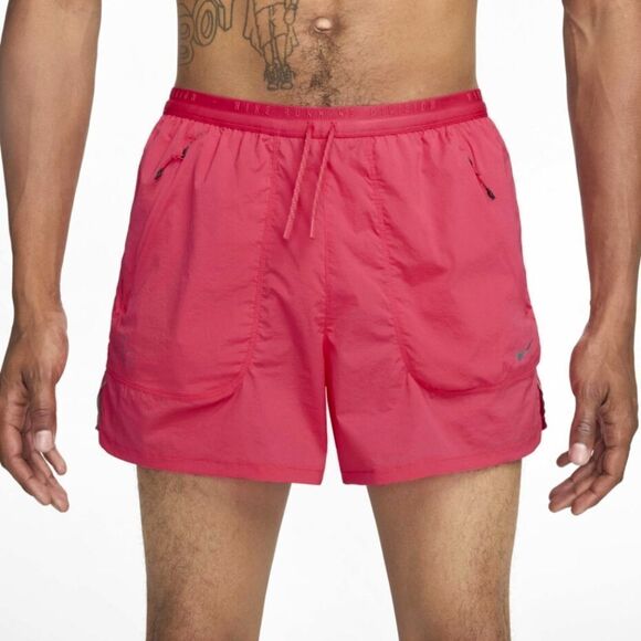 Nike Running Division 2-In-1 4" Shorts Dri-Fit ADV Pink FZ0609-629 New Men's 2XL - Picture 2 of 16